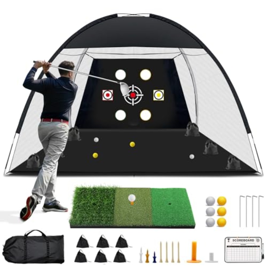 Practice Net Hitting - Rete da Golf, 3x2,1 m, per
