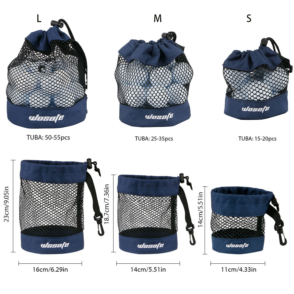 Golf Equipment Drawing - Sacca per palline da golf da