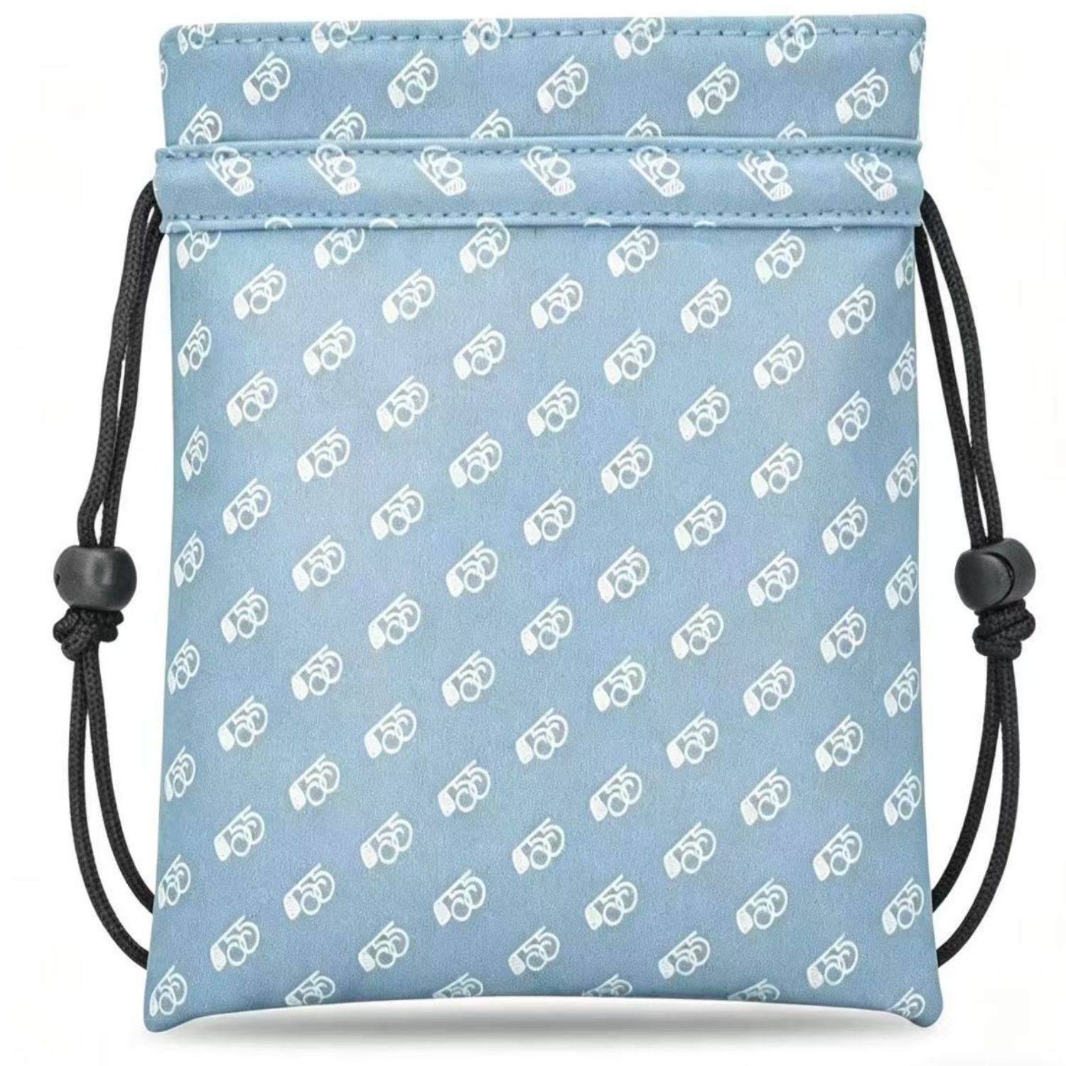 Golf Equipment Drawing - Borsa Minimalista Blu per Oggetti di