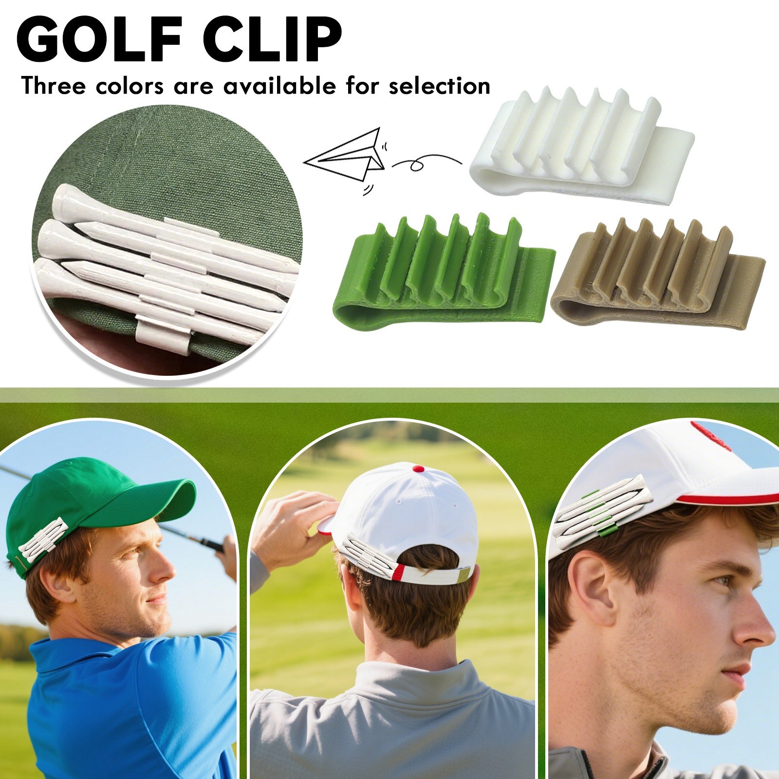 Golf Equipment Holder - Supporto per sedile da golf con