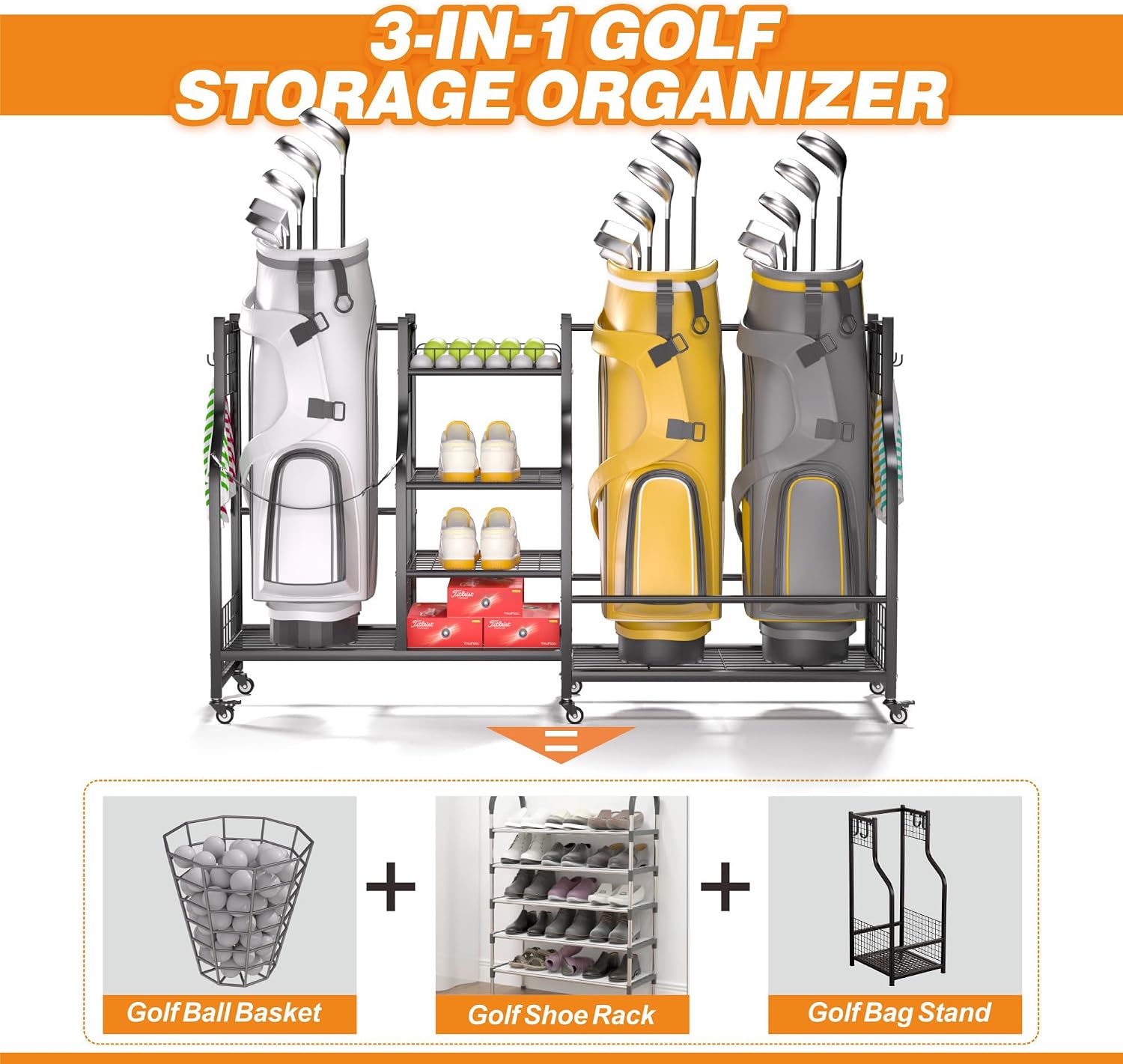 Organizzatore per Sacche da Go - Golf Equipment Holder recensione e prezzo