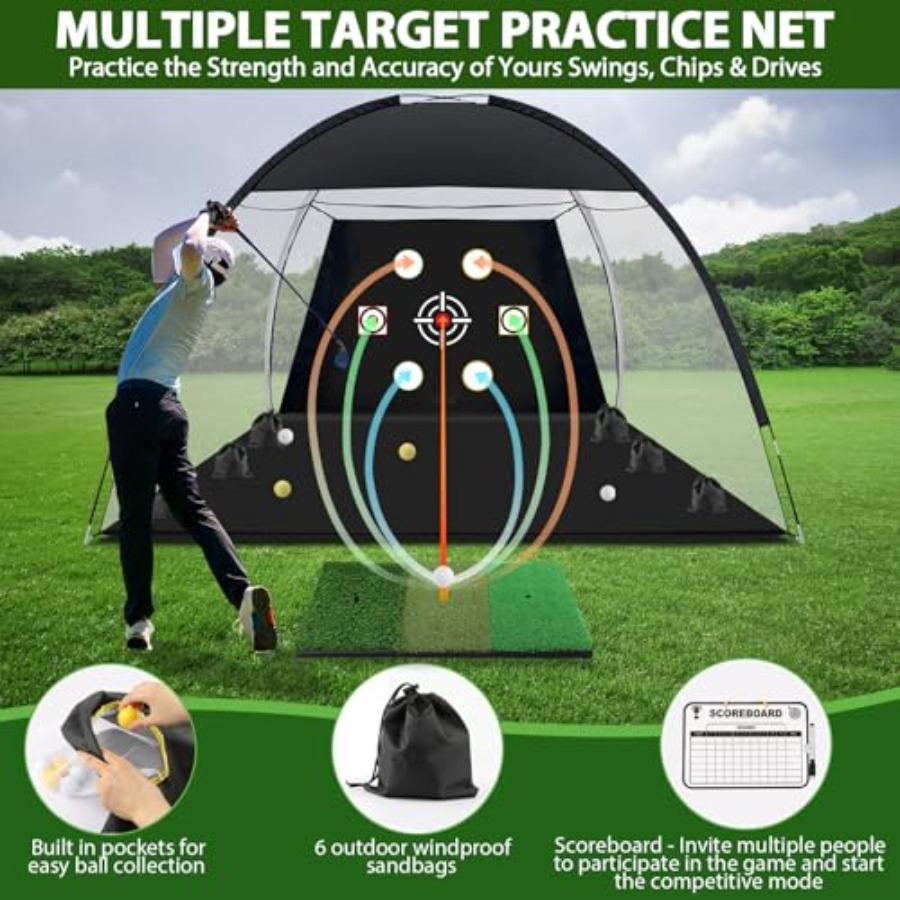 Rete da Golf, 3x2,1 m, per All - Practice Net Hitting recensione e prezzo