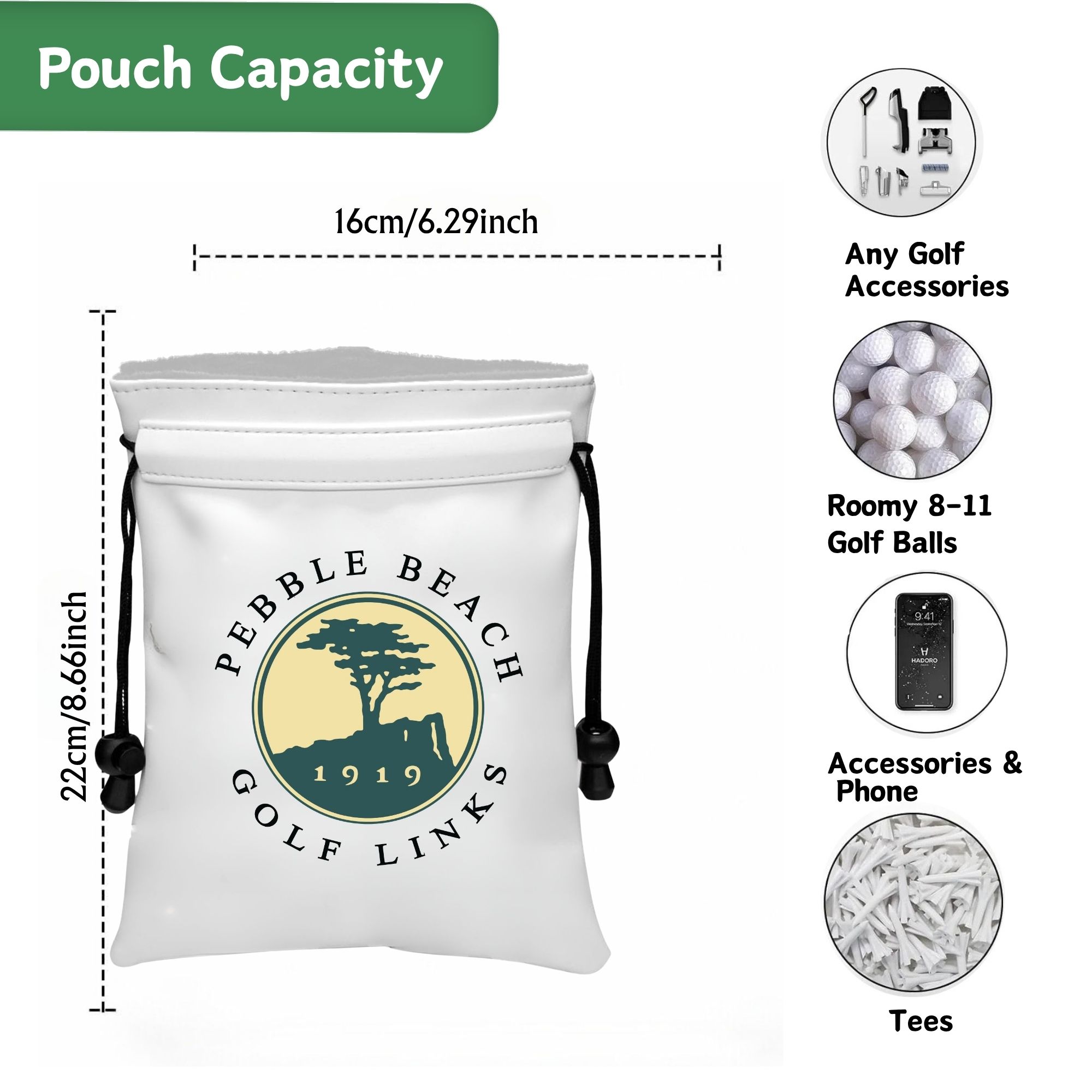 Borsa portaoggetti Crown Golf, - Golf Equipment Drawing recensione e prezzo